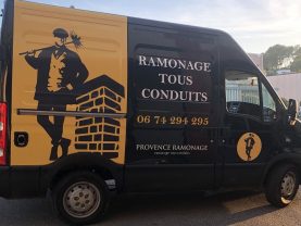 marquage camionette cannes
